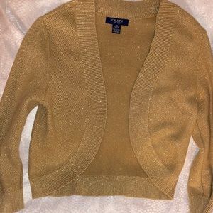 Chaps Gold cardigan